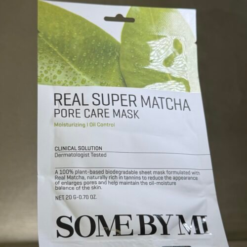 Some by mi - Máscara facial real care super matcha pore care - 1 unidade